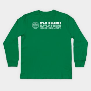 Dunn Home Security (Variant) Kids Long Sleeve T-Shirt